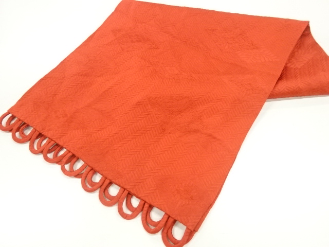 JAPANESE KIMONO / HANABISHI PATTERN WOVEN SHAWL